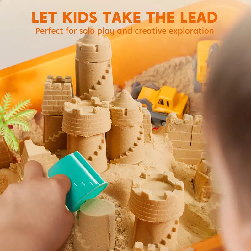 Klever Kits Construction Sensory Bin for Toddlers