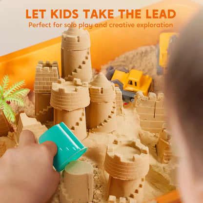 Klever Kits Construction Sensory Bin for Toddlers