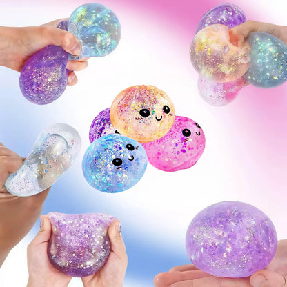 DIY Crystal Sand Steamed Bun Squeeze Toy Kit