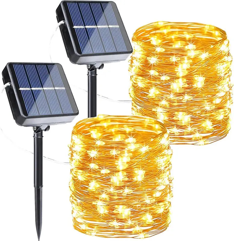Flacchi 1-Pack Solar Outdoor String Lights | Buy 1 Get 1 Free