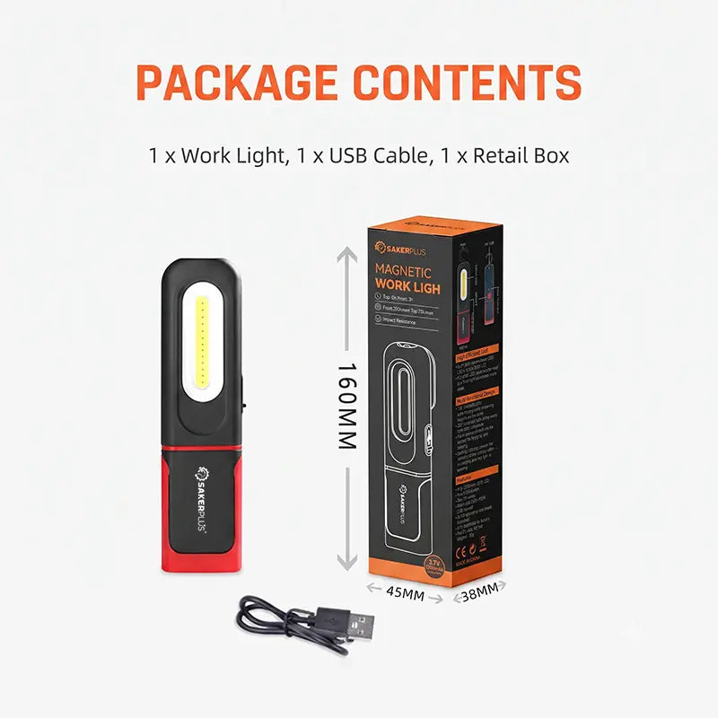 Ultimate Hands-Free Rechargeable LED Work Light