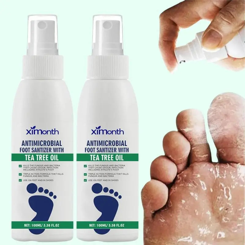 Natural Tea Tree Anti-Fungal Foot Odor Relief Spray | Buy 1 Get 1 Free