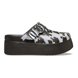 Cow/Silver Buckle
