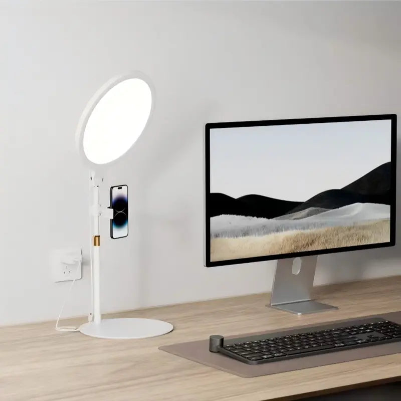 Weilisi 10.5" LED Ring Light with Stand & Phone Holder