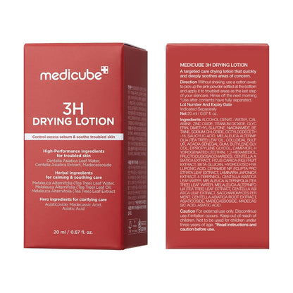 3H Fast Blemish Drying Lotion Targeted Overnight Spot Treatment For Troubled Skin | Buy 1 Get 1 Free