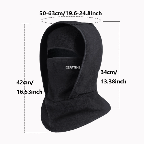 Thermal Fleece Balaclava Windproof Winter Ski Mask