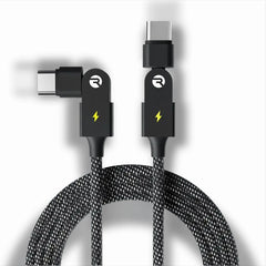 Raycon Global Inc. Magic Spin Type C Data Charging Cable (Both Ends) | Buy 1 Get 1 Free