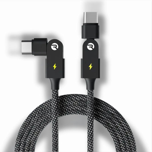 Raycon Global Inc. Magic Spin Type C Data Charging Cable (Both Ends) | Buy 1 Get 1 Free