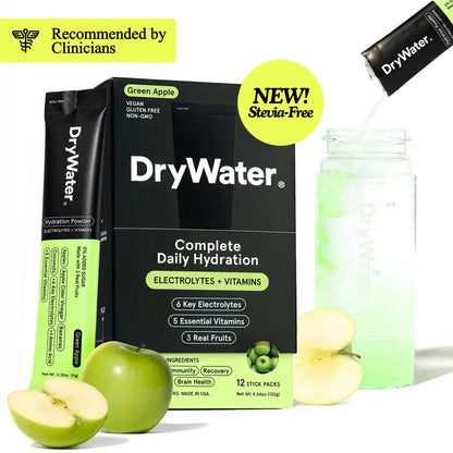 DryWater 12ct Daily Hydration Powder Packets | Buy 1 Get 1 Free