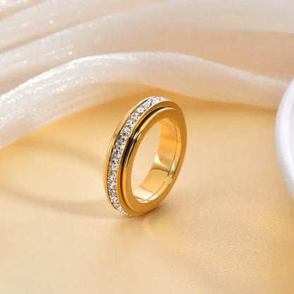 Sparkling Spinner Ring - Instant Anxiety Relief & Fidget Ring | Buy 1 Get 1 Free