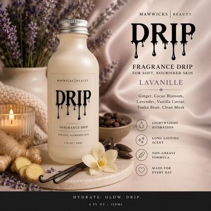 Cashmere Vanille Fragrance Drip Body Lotion for Soft Hydrated Skin | Buy 1 Get 1 Free