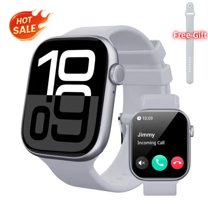 HD Touchscreen Smartwatch with Bluetooth Calling & Health Tracking