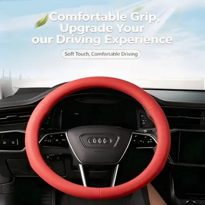 Universal Silicone Steering Wheel Cover for Non-Slip Ergonomic Grip