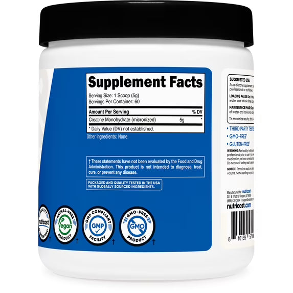 Ultra-Pure Micronized Creatine Powder – Instant Dissolve Muscle Fuel