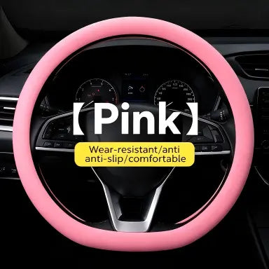 Universal Silicone Steering Wheel Cover for Non-Slip Ergonomic Grip