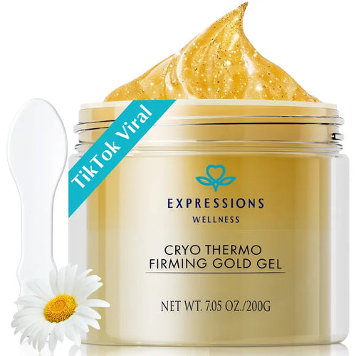 Cryo Thermo Firming Gold Gel - Instant Body Sculpting & Cellulite Tightening