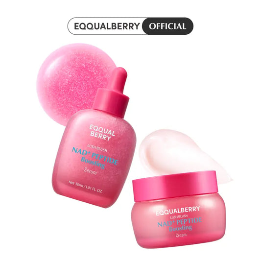 Instant Glass Skin Glow: NAD+ Peptide Boosting Duo
