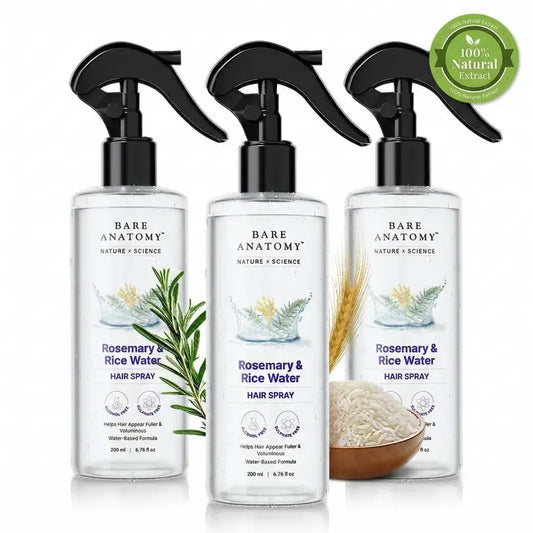 Thicker, Fuller Hair Fast: Natural Rosemary & Rice Water Hair Growth Spray