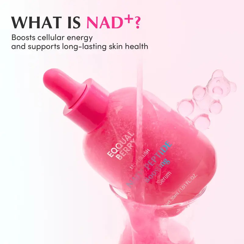 Instant Glass Skin Glow: NAD+ Peptide Boosting Duo