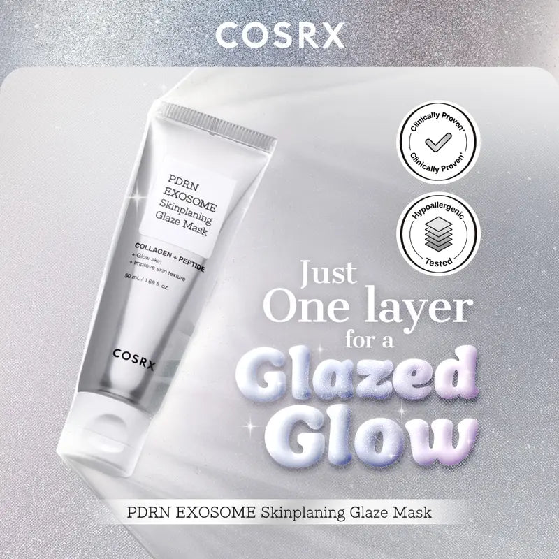 Overnight PDRN Exosome Glaze Mask for Instant Glass Skin Glow | Buy 1 Get 1 Free
