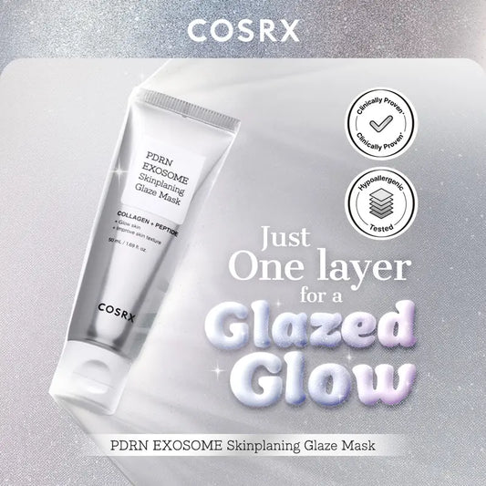 Overnight PDRN Exosome Glaze Mask for Instant Glass Skin Glow | Buy 1 Get 1 Free