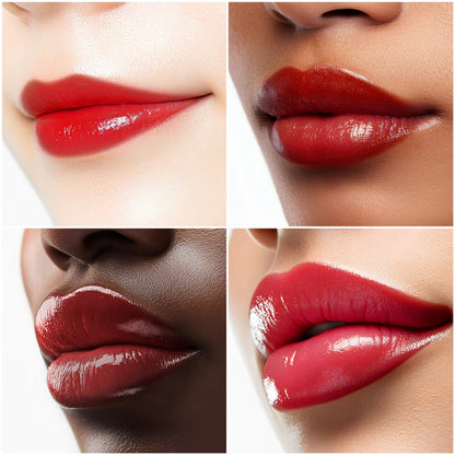 Ultra-Hydrating Satin Red Lipstick with Rhinestone Case | Buy 1 Get 1 Free