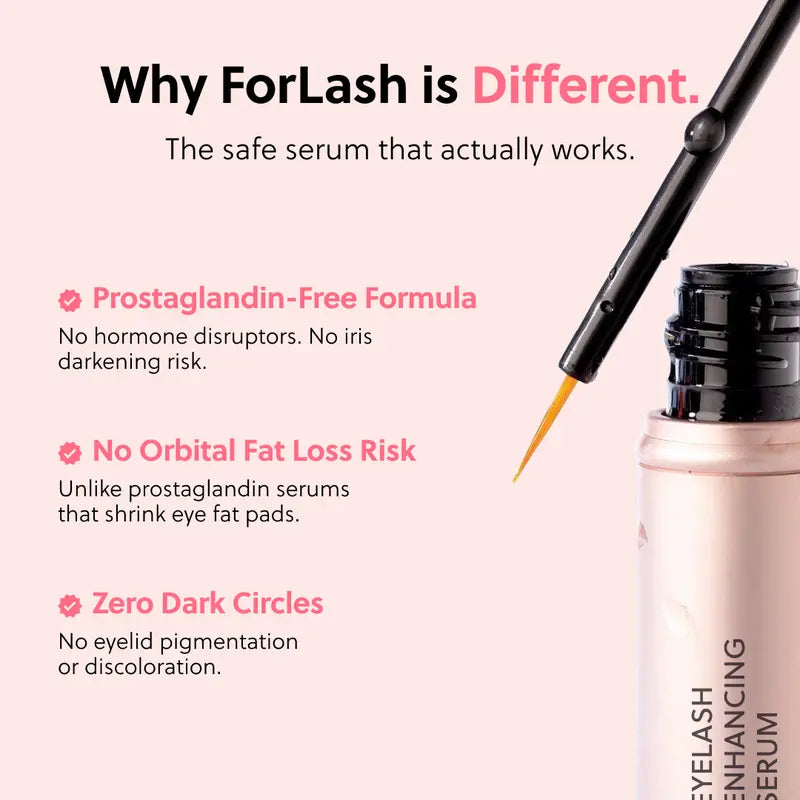 Natural Peptide Eyelash Enhancing Serum for Visibly Thicker, Stronger Lashes | Buy 2 Get 1 Free