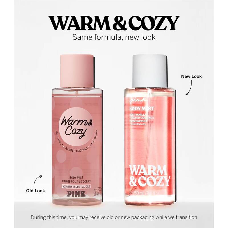 All-Day Warm Vanilla Body Fragrance Mist | 2 Pack per Set
