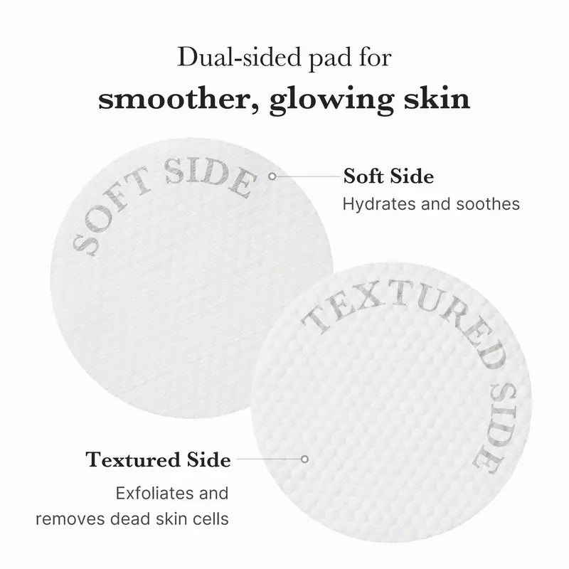 Clear Pores & Smooth Skin with AHA BHA Dual-Textured Facial Pads
