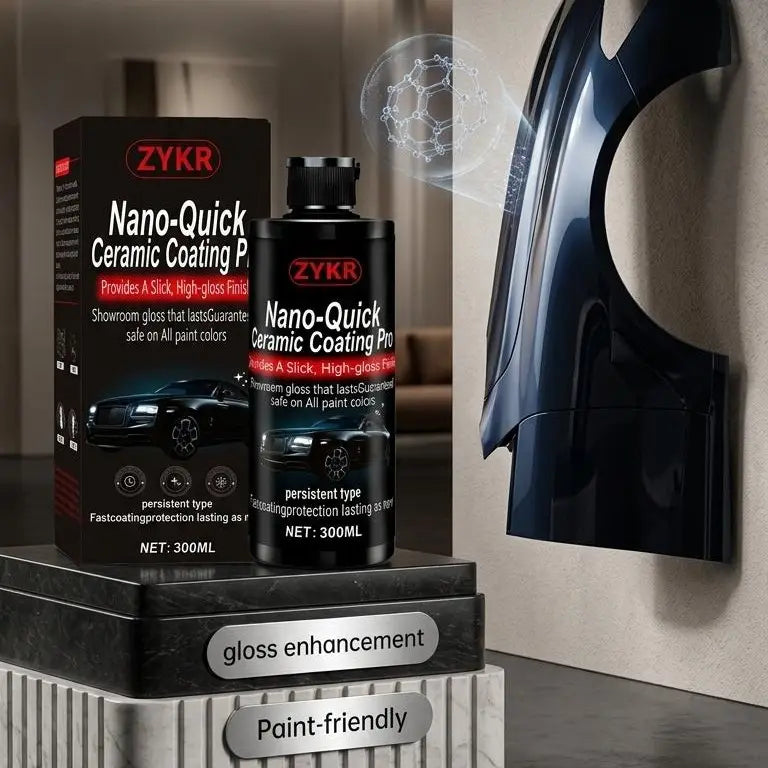 Instant Mirror Gloss & Ultimate Nano Ceramic Coating Spray | Buy 1 Get 1 Free