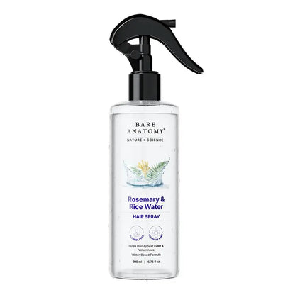 Thicker, Fuller Hair Fast: Natural Rosemary & Rice Water Hair Growth Spray