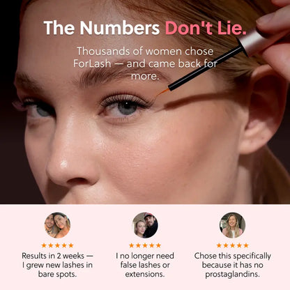 Natural Peptide Eyelash Enhancing Serum for Visibly Thicker, Stronger Lashes | Buy 2 Get 1 Free