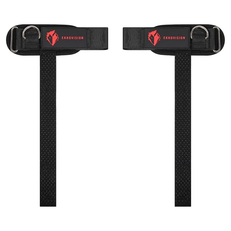 Pro Weightlifting Straps with Padded Wrist Support | 2 Pairs per Set