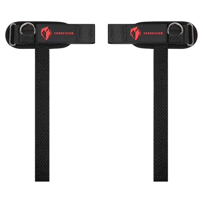 Pro Weightlifting Straps with Padded Wrist Support | 2 Pairs per Set