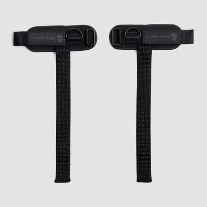 Pro Grip Lifting Straps with Neoprene Wrist Support for Heavy Pulls