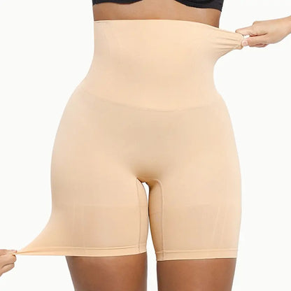 Instant High-Waisted Tummy Control & Anti-Roll Body Shaper Shorts | 2 Pack per Set