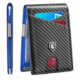 Carbon Fiber Style-Blue