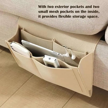 Bedside & Sofa Felt Caddy – Heavy-Duty Anti-Slip Storage Organizer | Buy 1 Get 1 Free