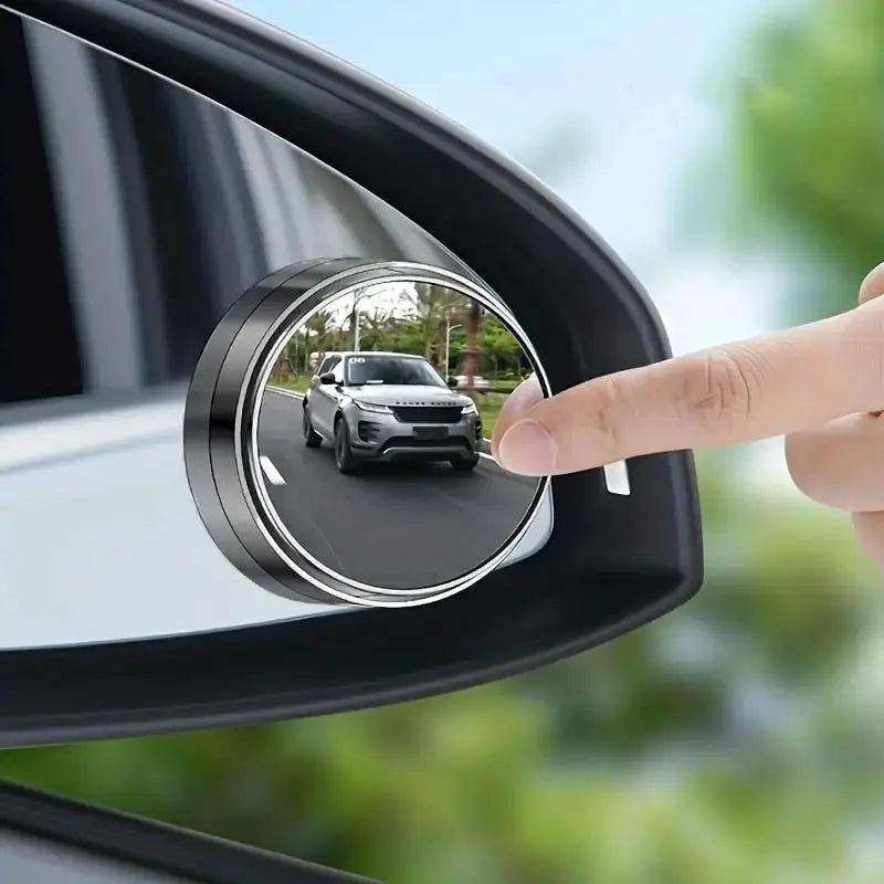 HD Glass Convex Blind Spot Mirror for Car Rearview Safety