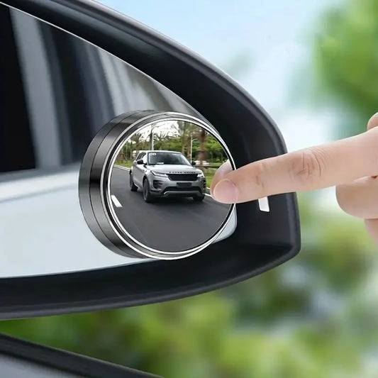 HD Glass Convex Blind Spot Mirror for Car Rearview Safety
