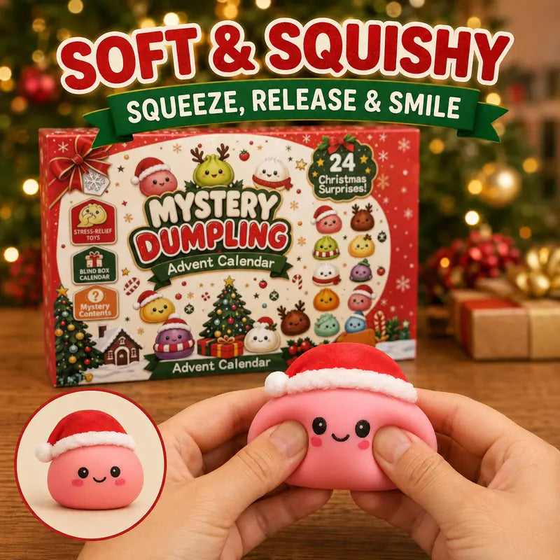 24 Days Christmas Mystery Dumpling Squishy Advent Calendar