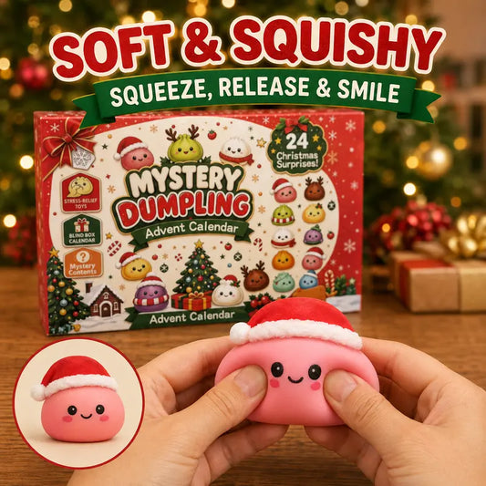 24 Days Christmas Mystery Dumpling Squishy Advent Calendar