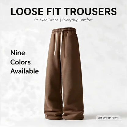 Ultra-Soft Wide-Leg Baggy Sweatpants (4-Pack) | Buy 1 Get 1 Free