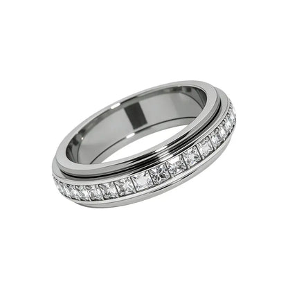 Sparkling Spinner Ring - Instant Anxiety Relief & Fidget Ring | Buy 1 Get 1 Free