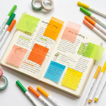 Pull-Out Transparent Sticky Notes – Clear, Reusable & Mess-Free | Buy 1 Get 1 Free