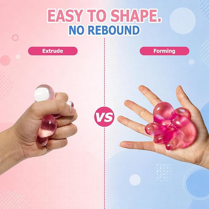No-Rebound Shapeable Gel Stress Relief Squishy Balls