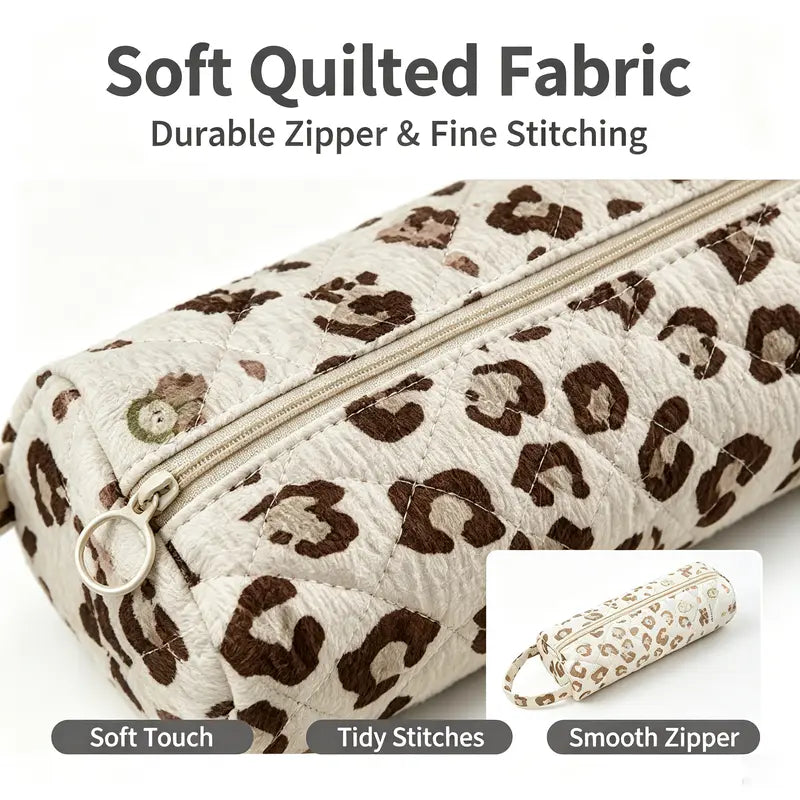 Quilted Multi-Purpose Storage Bag - Portable Cosmetic & Toiletry Organizer | Buy 1 Get 1 Free