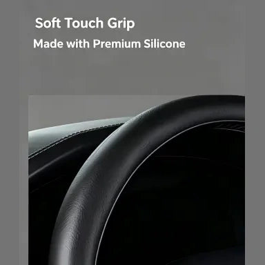 Universal Silicone Steering Wheel Cover for Non-Slip Ergonomic Grip