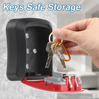 Ultra-Secure Weatherproof Wall Mount Key Lockbox for Effortless Keyless Entry | Buy 1 Get 1 Free