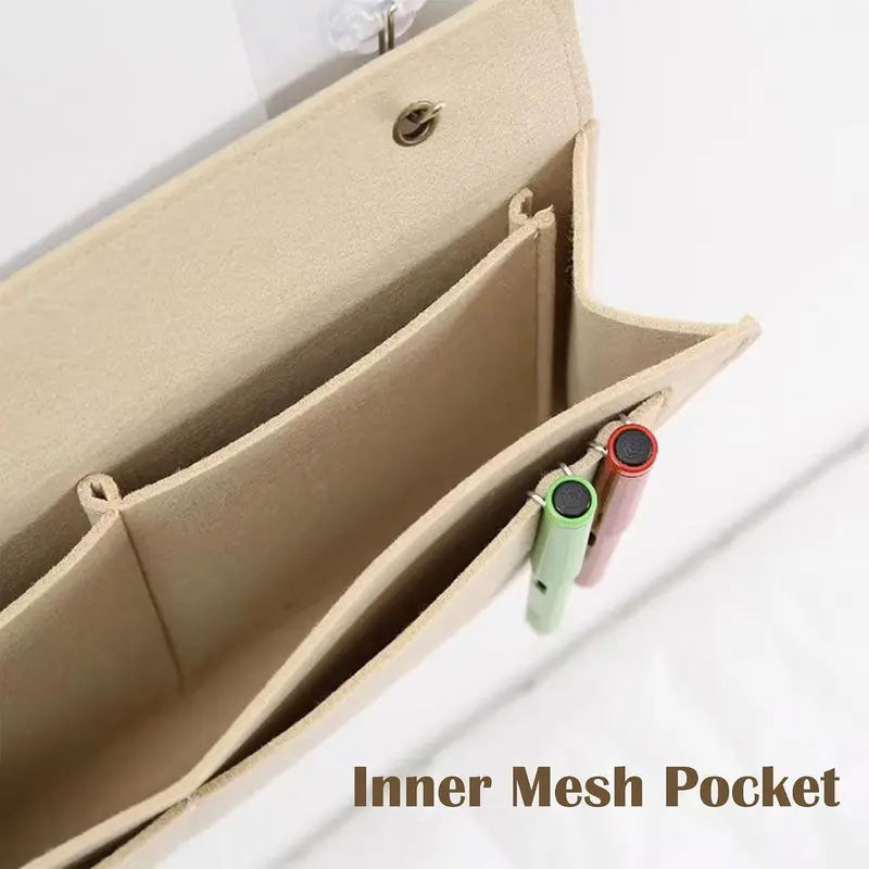 Bedside & Sofa Felt Caddy – Heavy-Duty Anti-Slip Storage Organizer | Buy 1 Get 1 Free